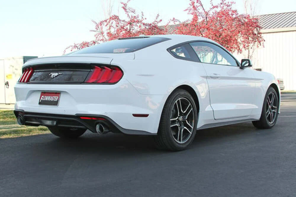 2015-2023 Ford Mustang Axle-Back Exhaust Flowmaster Stainless Steel